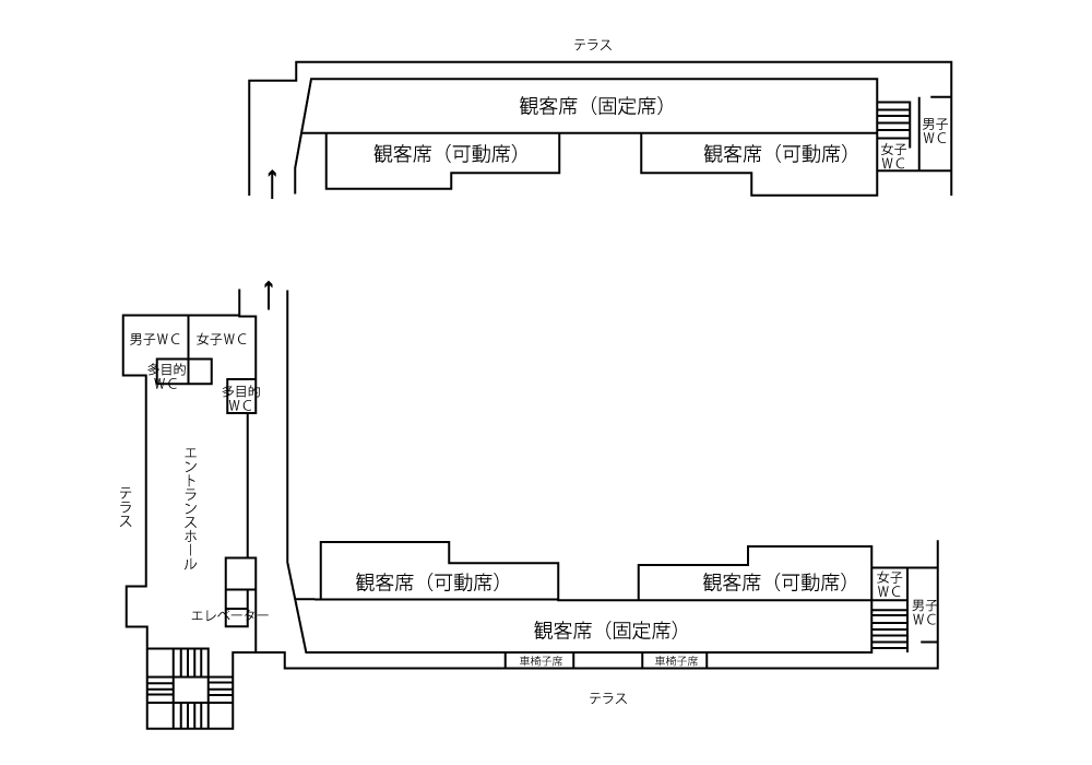 アイスアリーナ平面図2