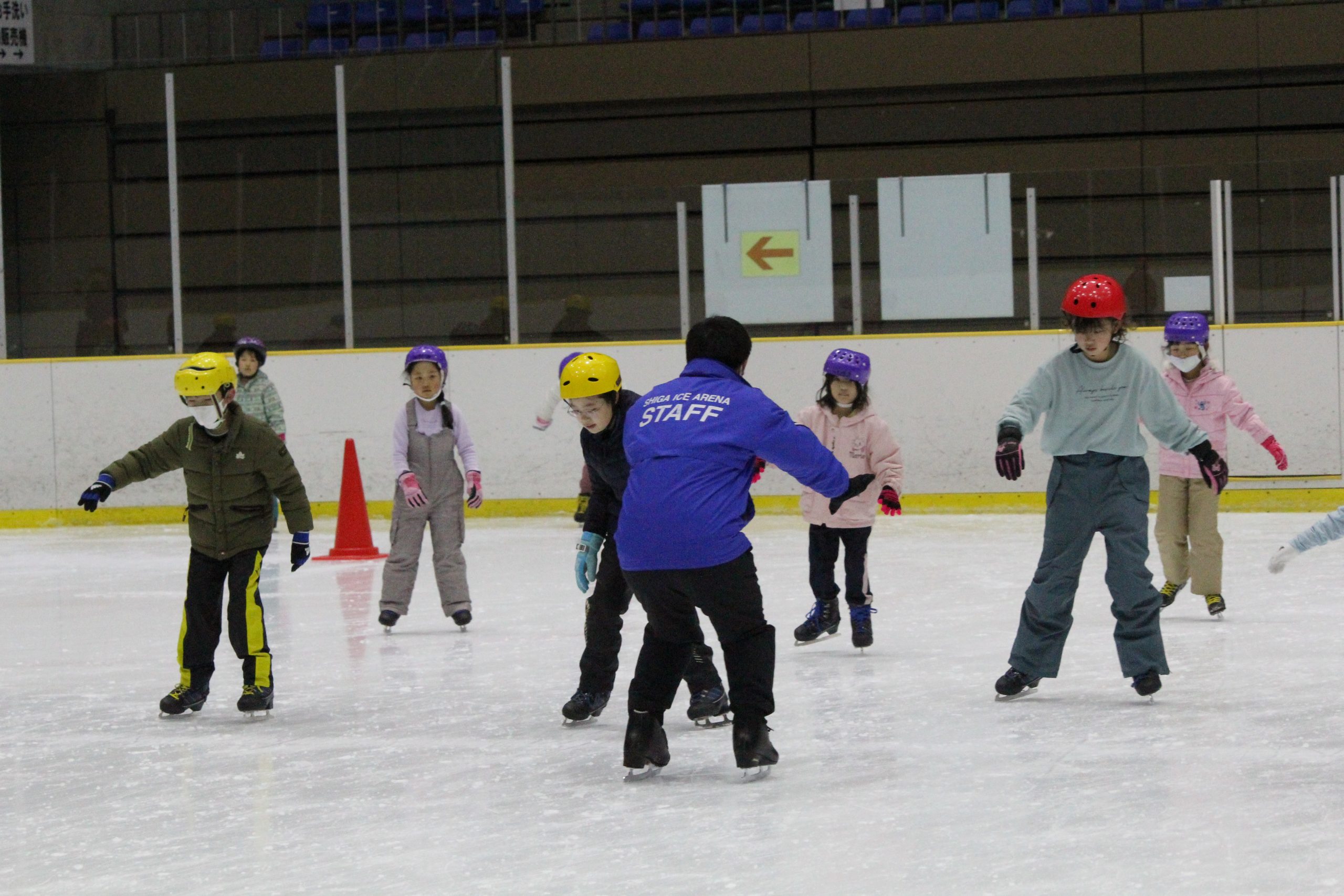 春休み短期スケート教室申込受付について