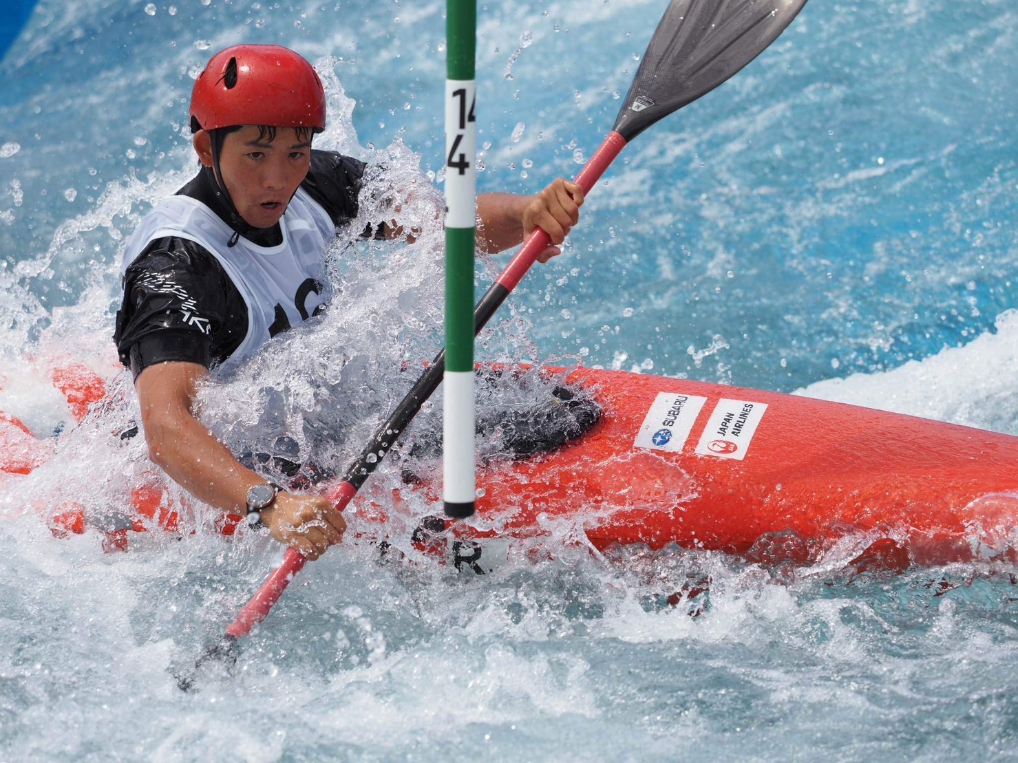 山本嶺選手（カヌー競技）日本代表選考会に出場!!