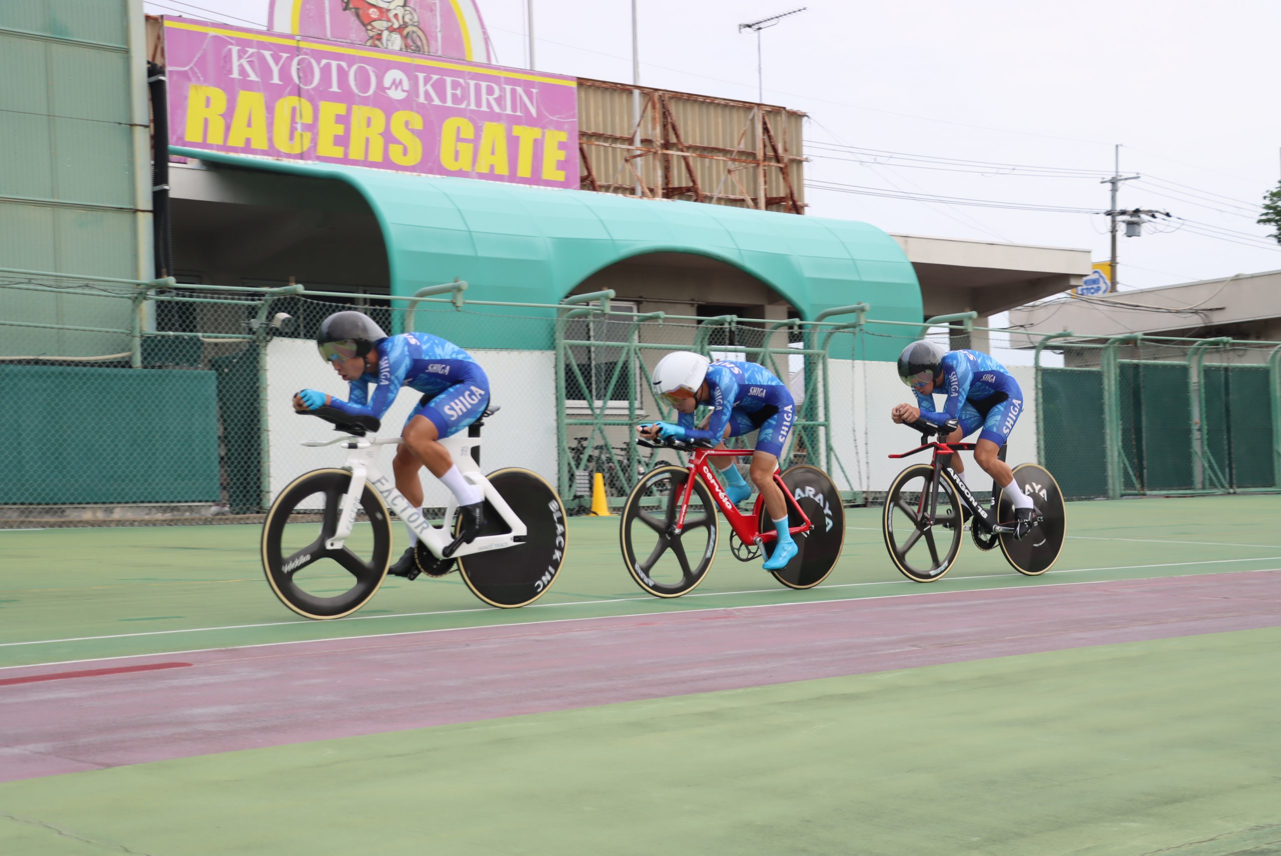 自転車競技チームパシュート　第79回国民スポーツ大会入賞!