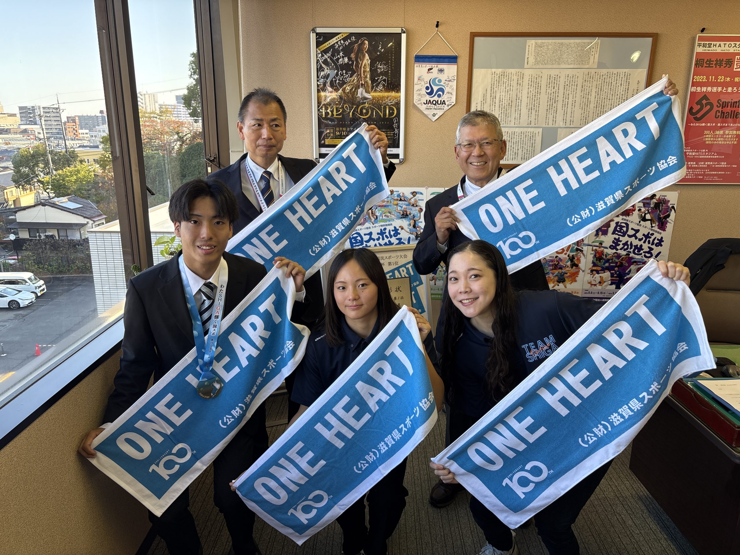 国スポ報告！宮野選手（トランポリン）稲場選手、小林選手（水球）