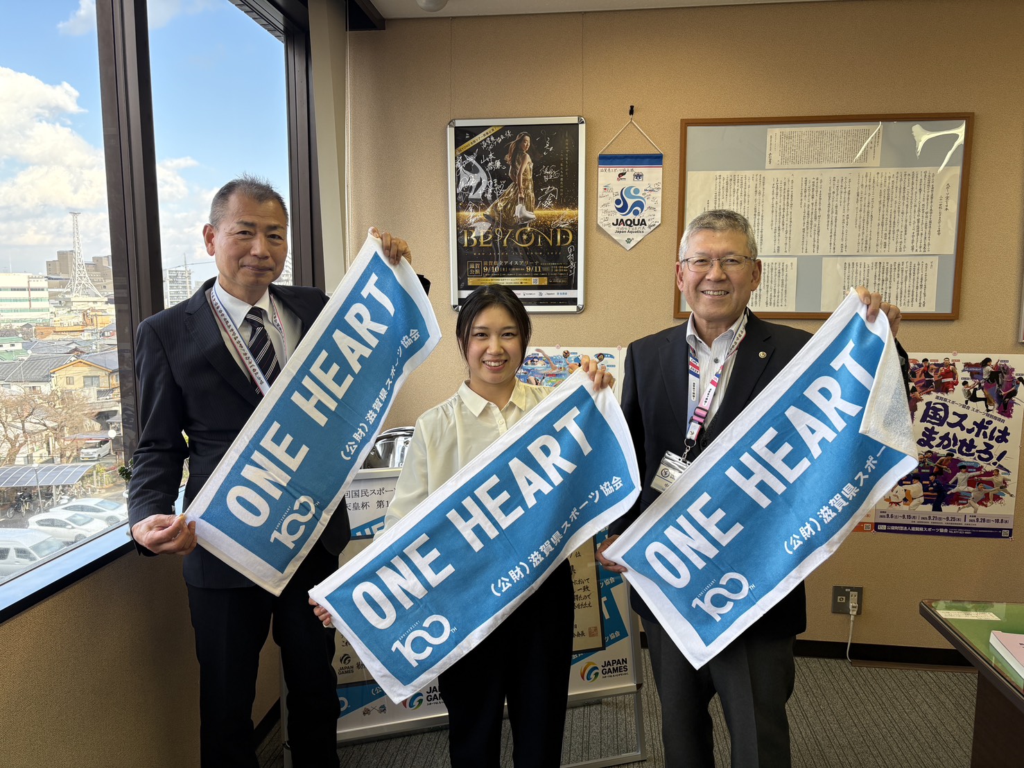 国スポ報告！二村選手（バドミントン）