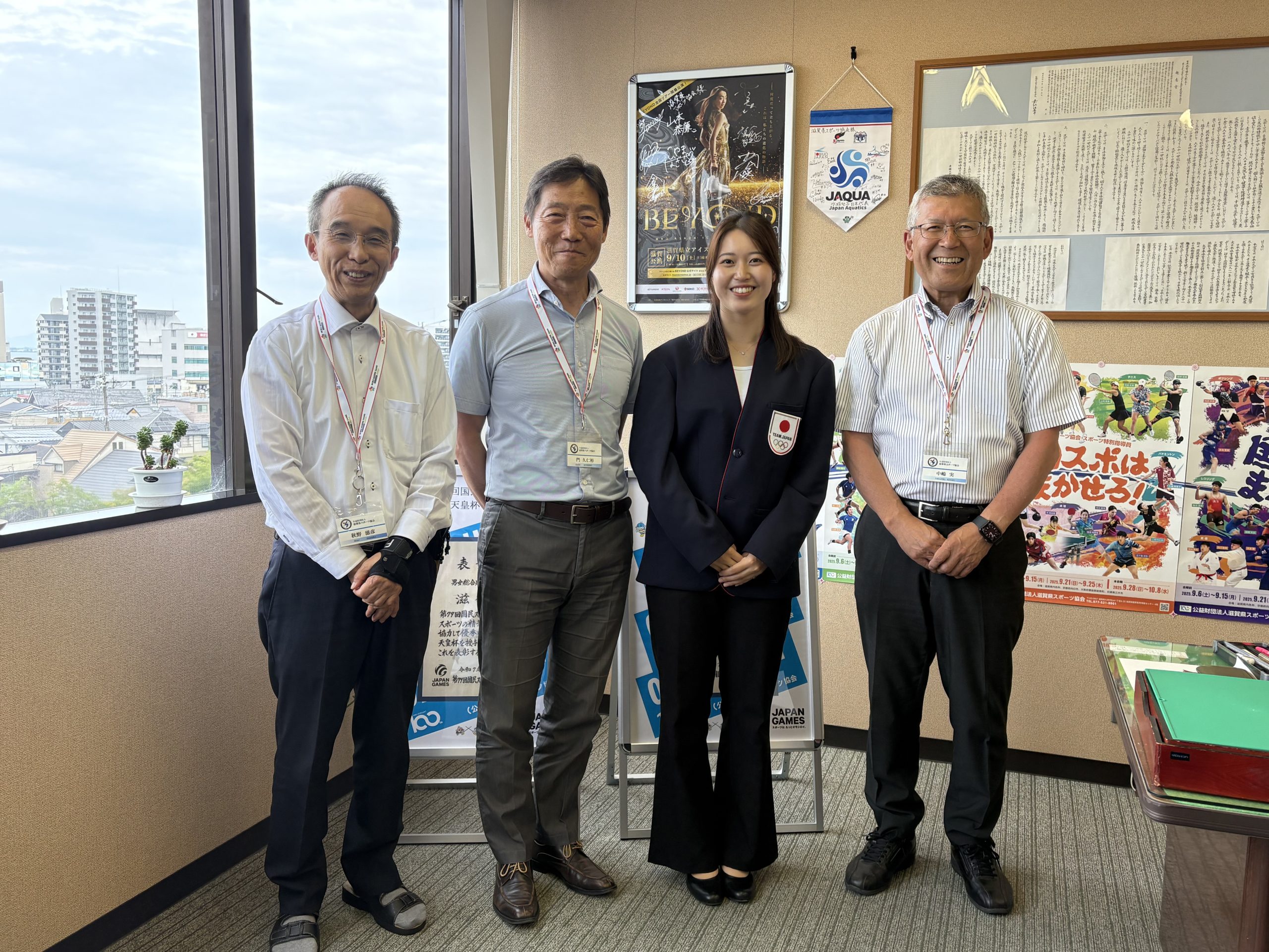 藤木日菜選手（スキー・モーグル）が訪問されました！！　